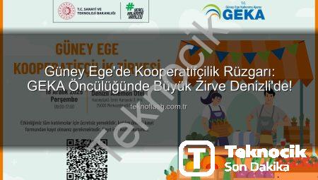 Güney Ege’de Kooperatifçilik Rüzgarı: GEKA’dan Vizyoner Zirve