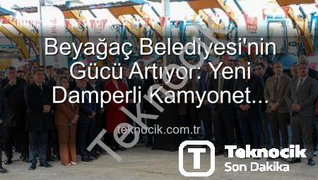 Beyağaç Belediyesi’nin Gücü Artıyor: Yeni Damperli Kamyonet Hizmete Hazır!