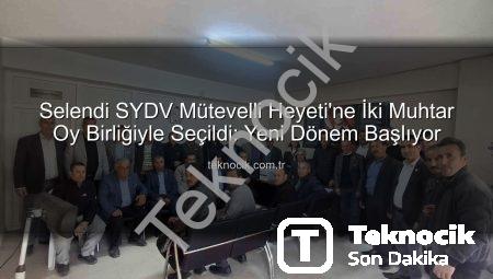 Selendi SYDV Mütevelli Heyeti’ne İki Muhtar Oy Birliğiyle Seçildi: Yeni Dönem Başlıyor