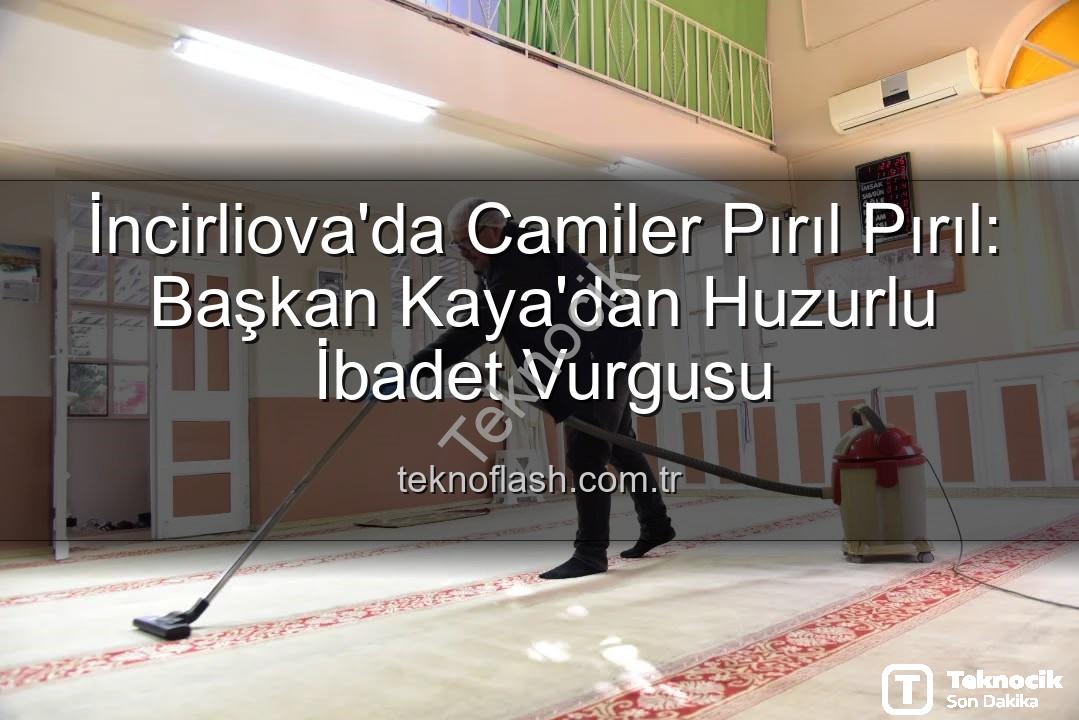 cami temizlik - İncirliova'da Camiler Pırıl Pırıl: Nazmi Topcuoğlu Camii'nde Kapsamlı Temizlik ve Hijyen Çalışması