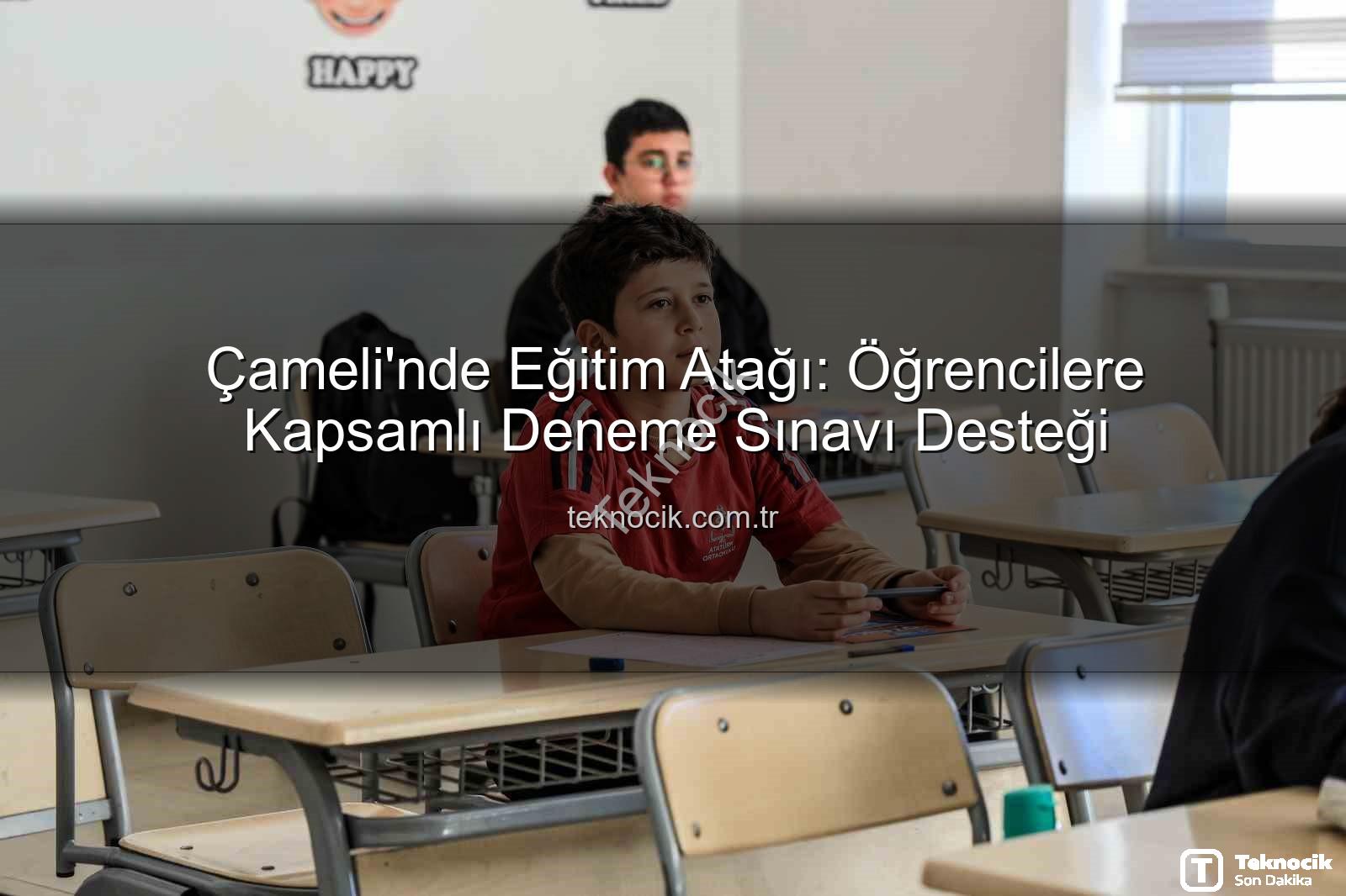 deneme sınavı desteği - Çameli'nde Eğitim Atağı: Öğrencilere Kapsamlı Deneme Sınavı Desteği