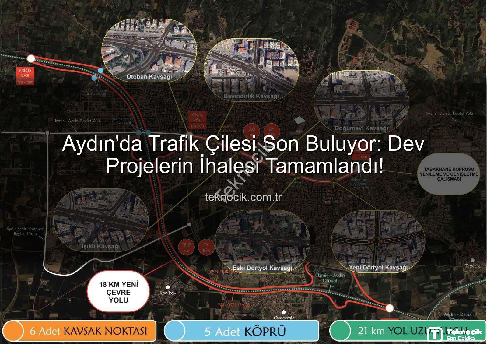 Aydın trafik - Aydın'da Trafik Çilesi Son Buluyor: Dev Projelerin İhalesi Tamamlandı!